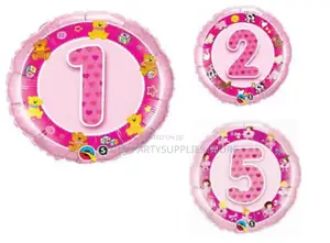 Number Birthday Balloon