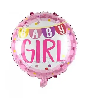 Baby Girl Banner Balloon