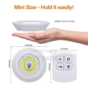 3-in-1 Wireless Under Furniture Light With Remote Control