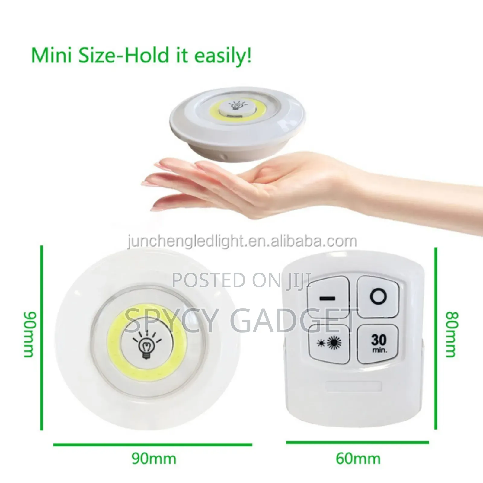 3-in-1 Wireless Under Furniture Light With Remote Control