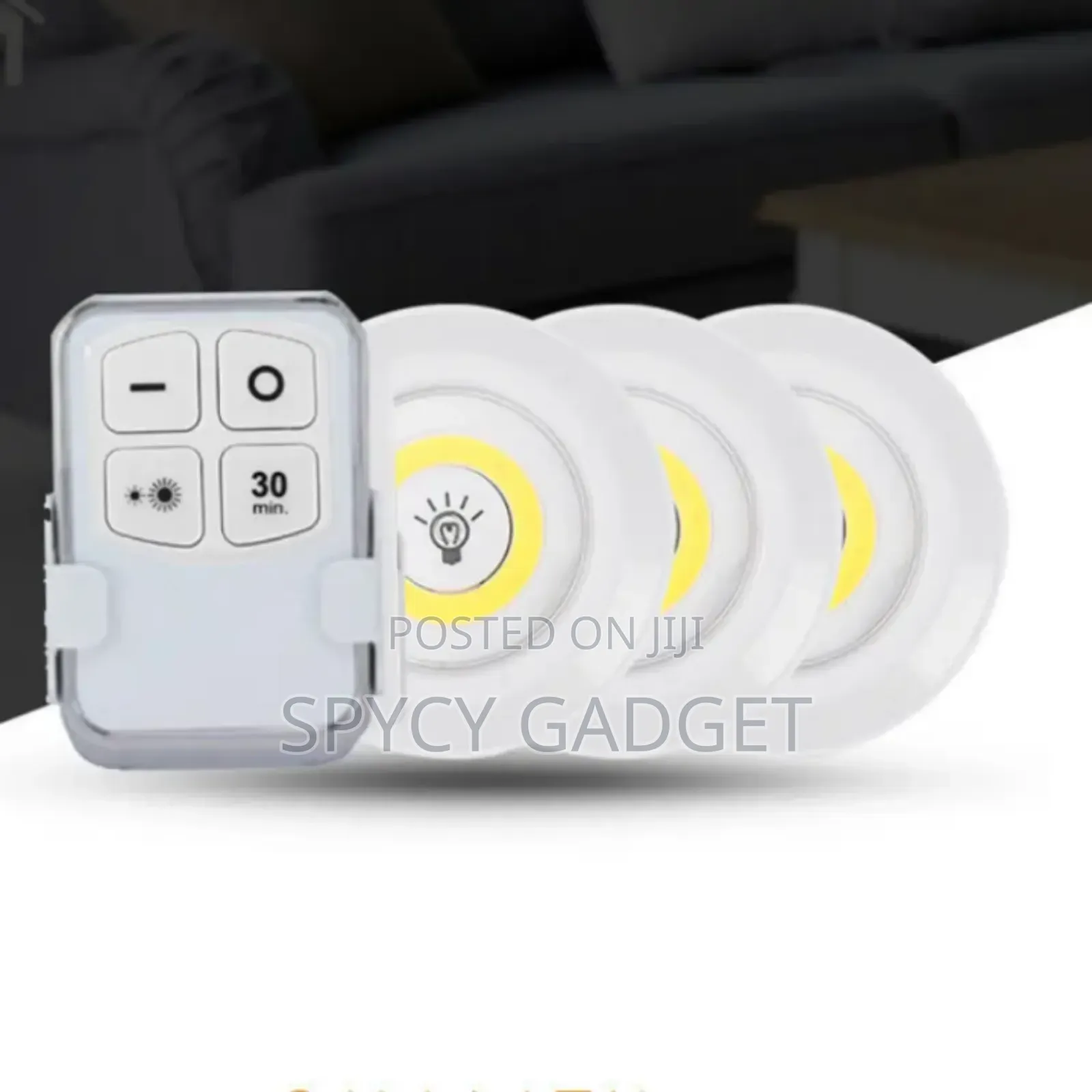 3-in-1 Wireless Under Furniture Light With Remote Control