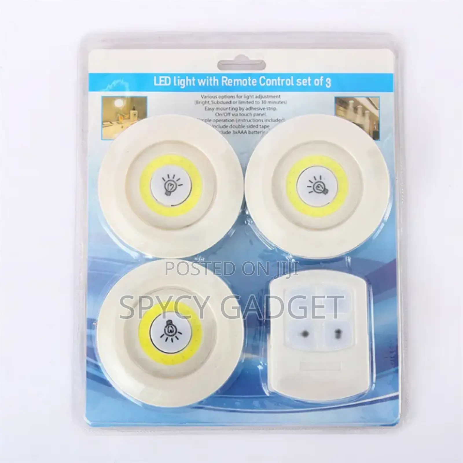 3-in-1 Wireless Under Furniture Light With Remote Control