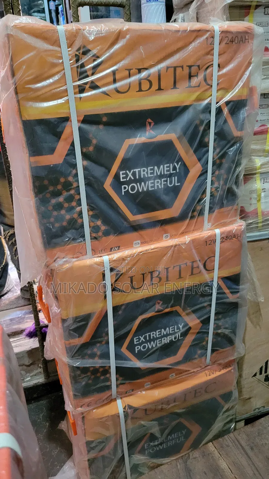240ah 12v Kibitec Extremely Powerful Tubular Battery