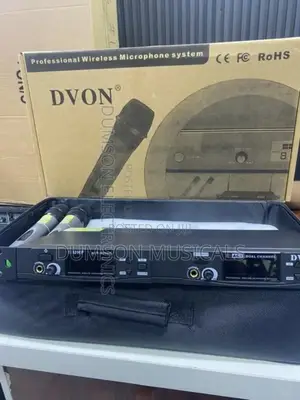 Dvon Two Handle Wireless Microphone System