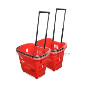 Shopping Basket With Wheels