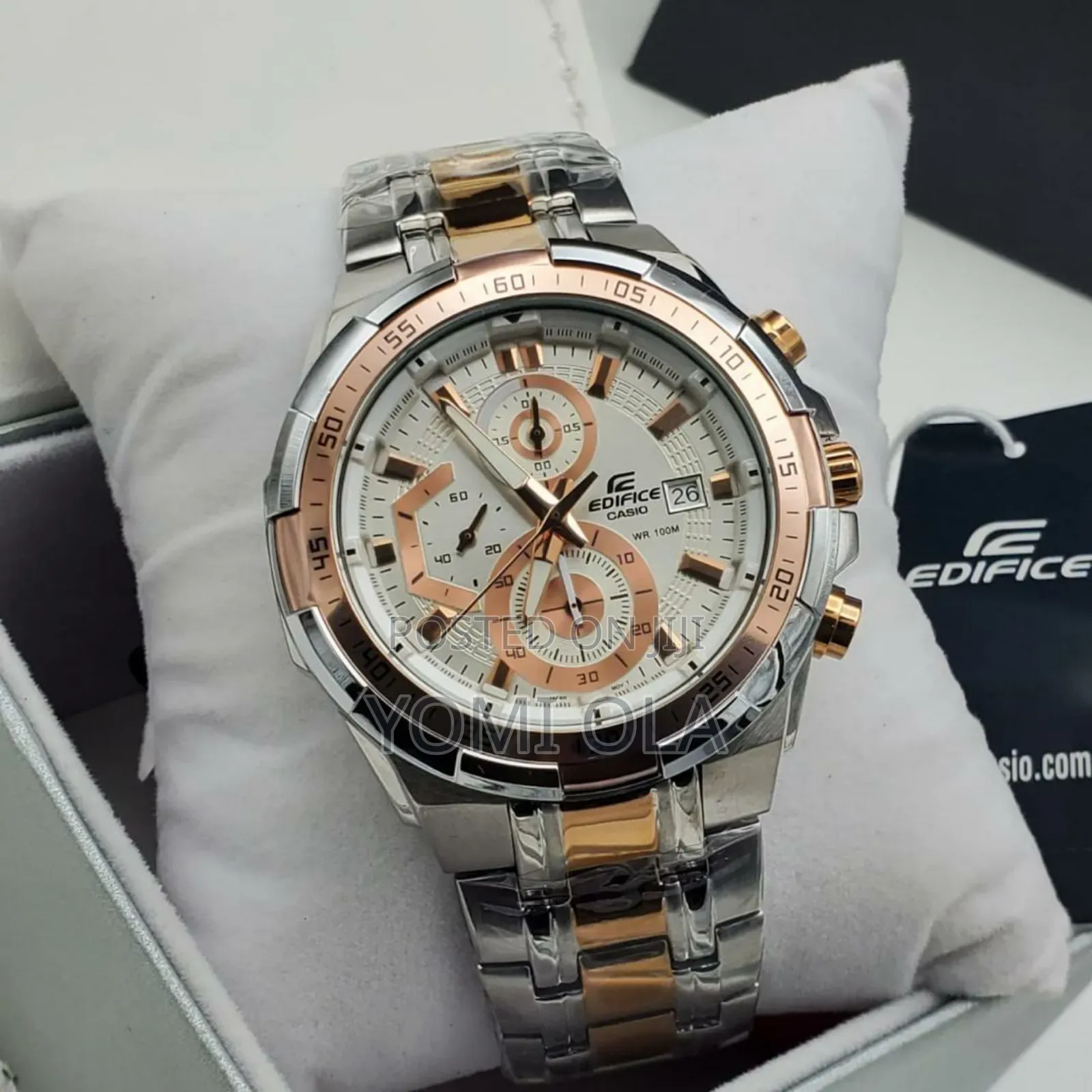 Casio Edifice Chronograph Two-Tone Watch