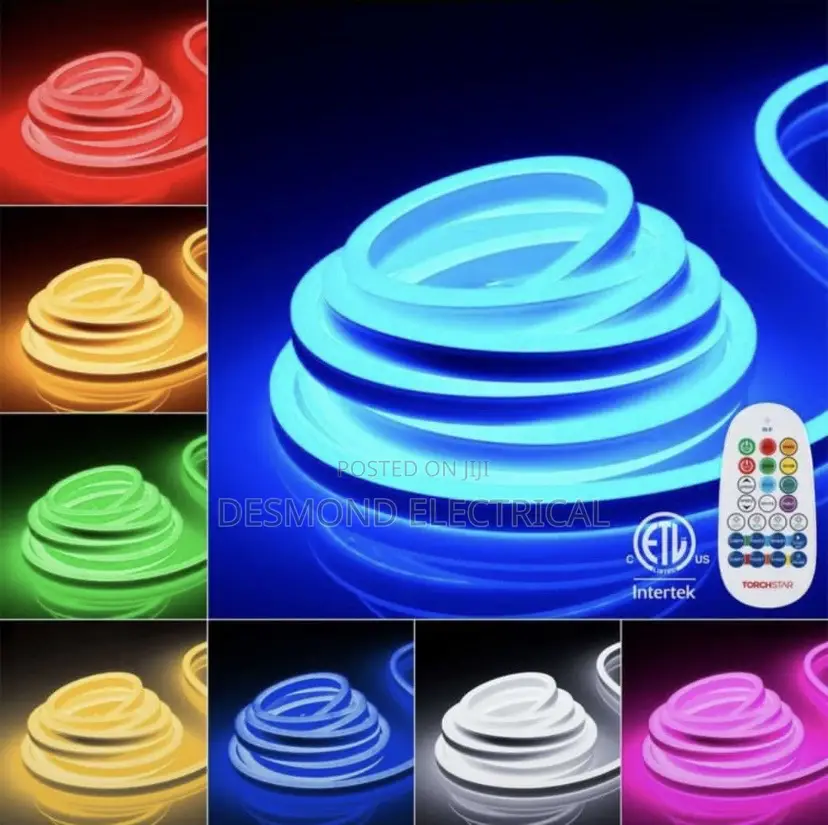 Multicolor, Neon Rope Light