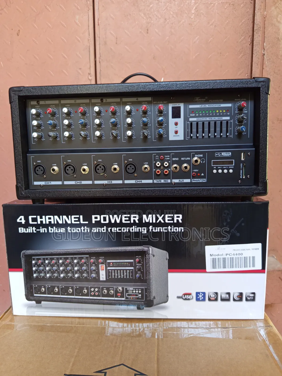 Throne 4channels Mixer Amplifier