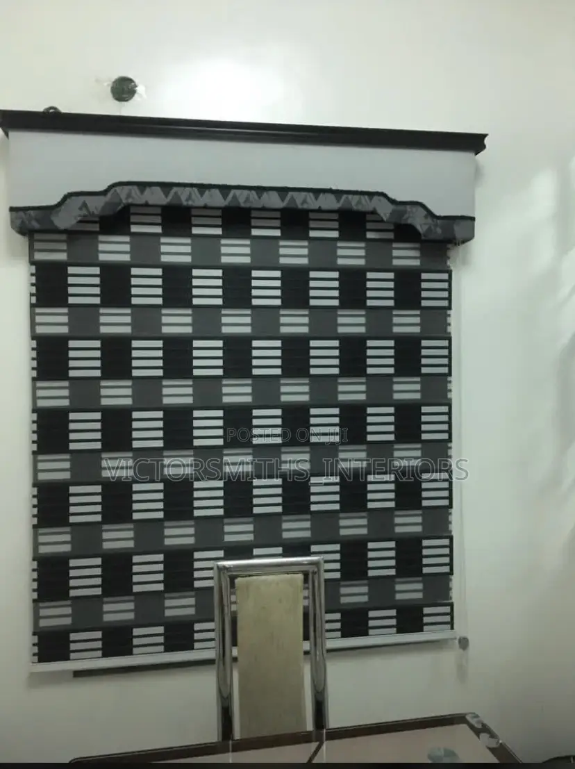 Zebra Blinds With Board