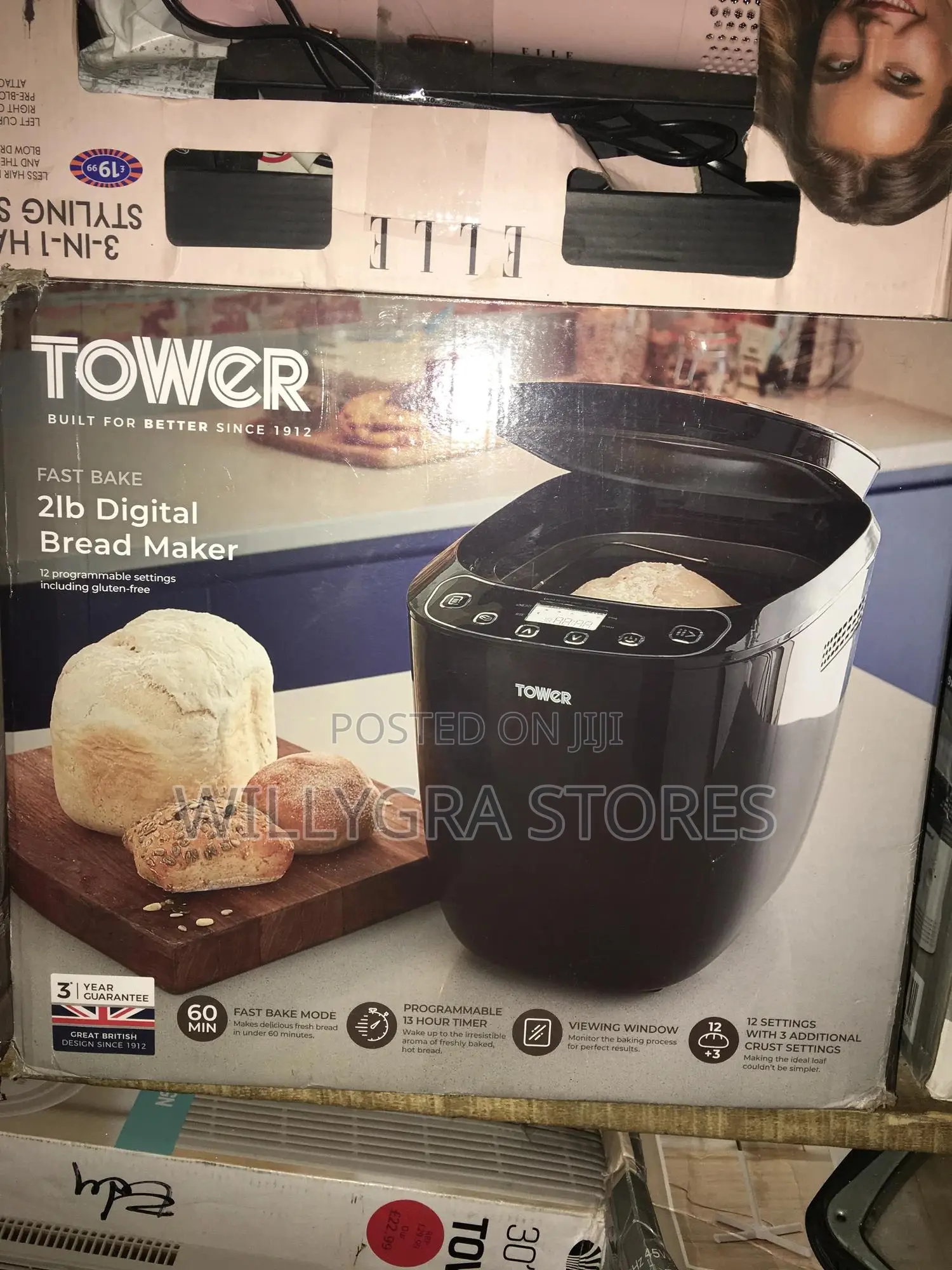 Tower 2lb Digital Bread Maker