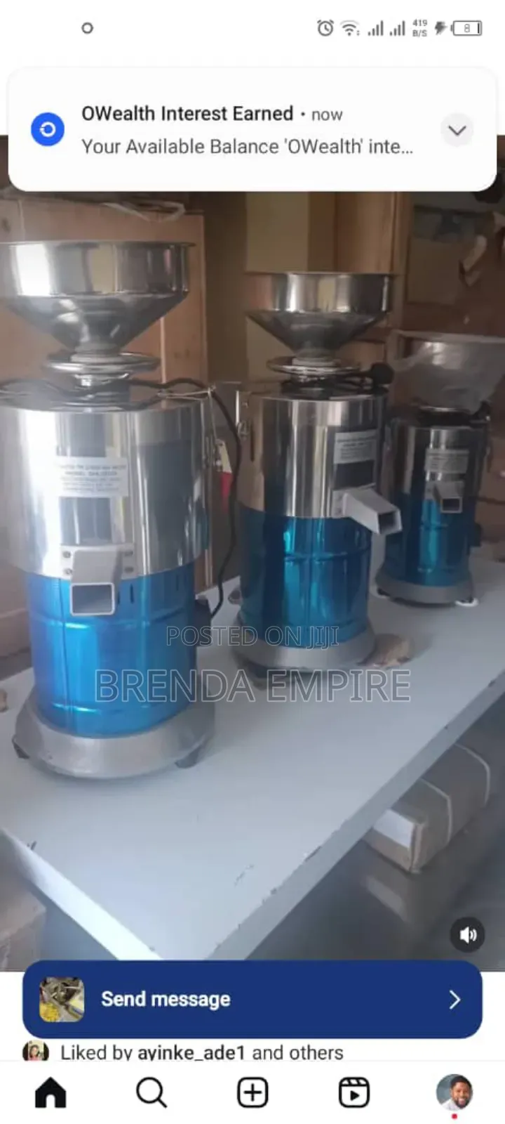 Tigernut Extractor