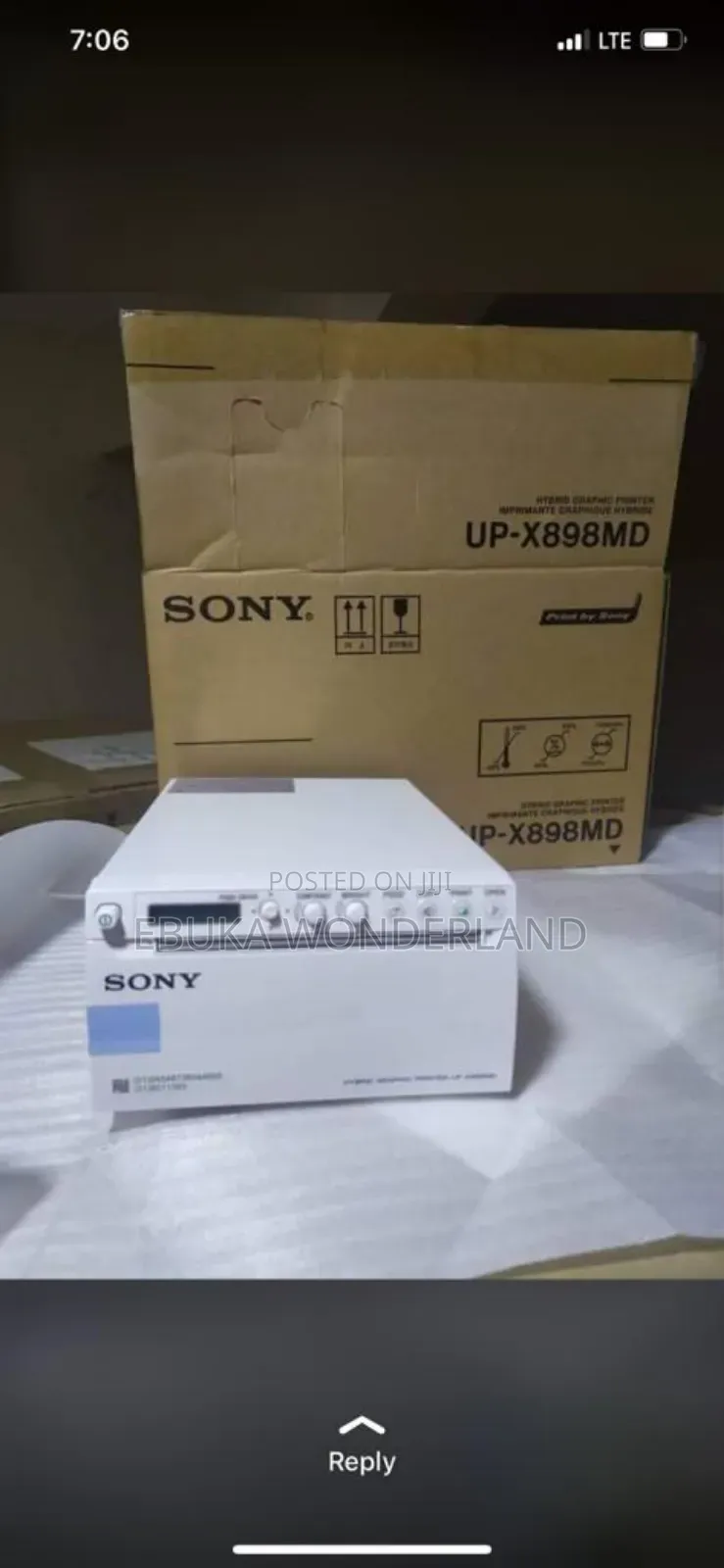 Sony Printer Machine