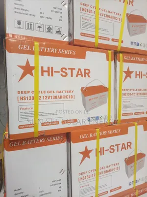 Hi-Star Battery 130ah 12v With Warranty