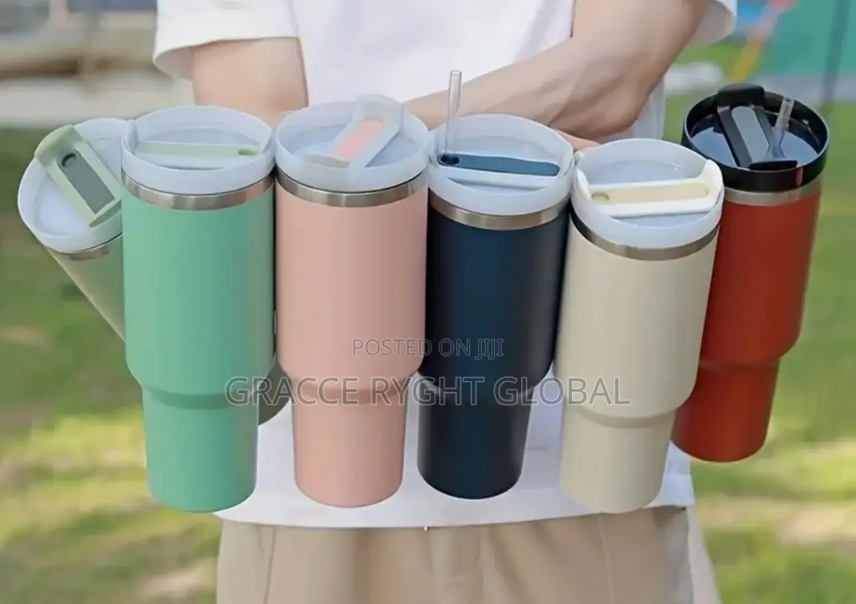 1.2l Thermos Stainless Straw Cup