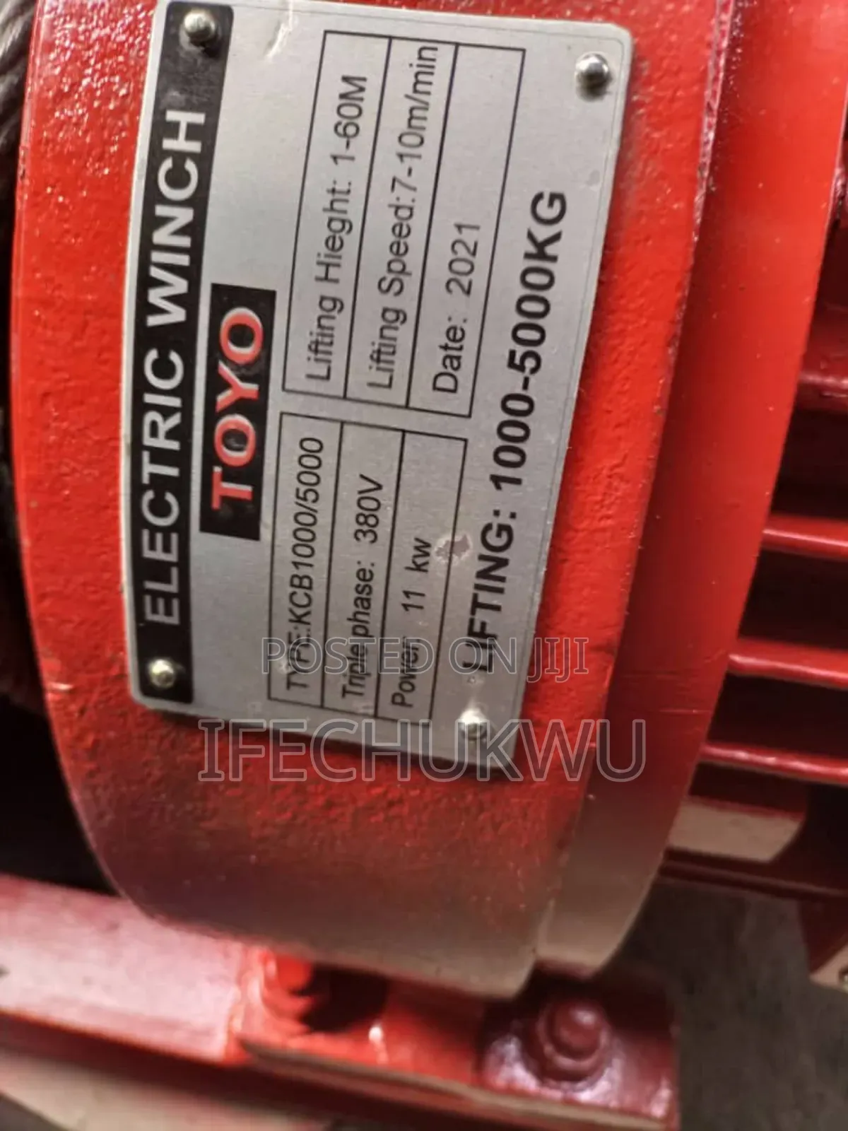 Electric Wire Hoist 5tons