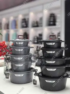 5pcs Ucc Life Cookware Set