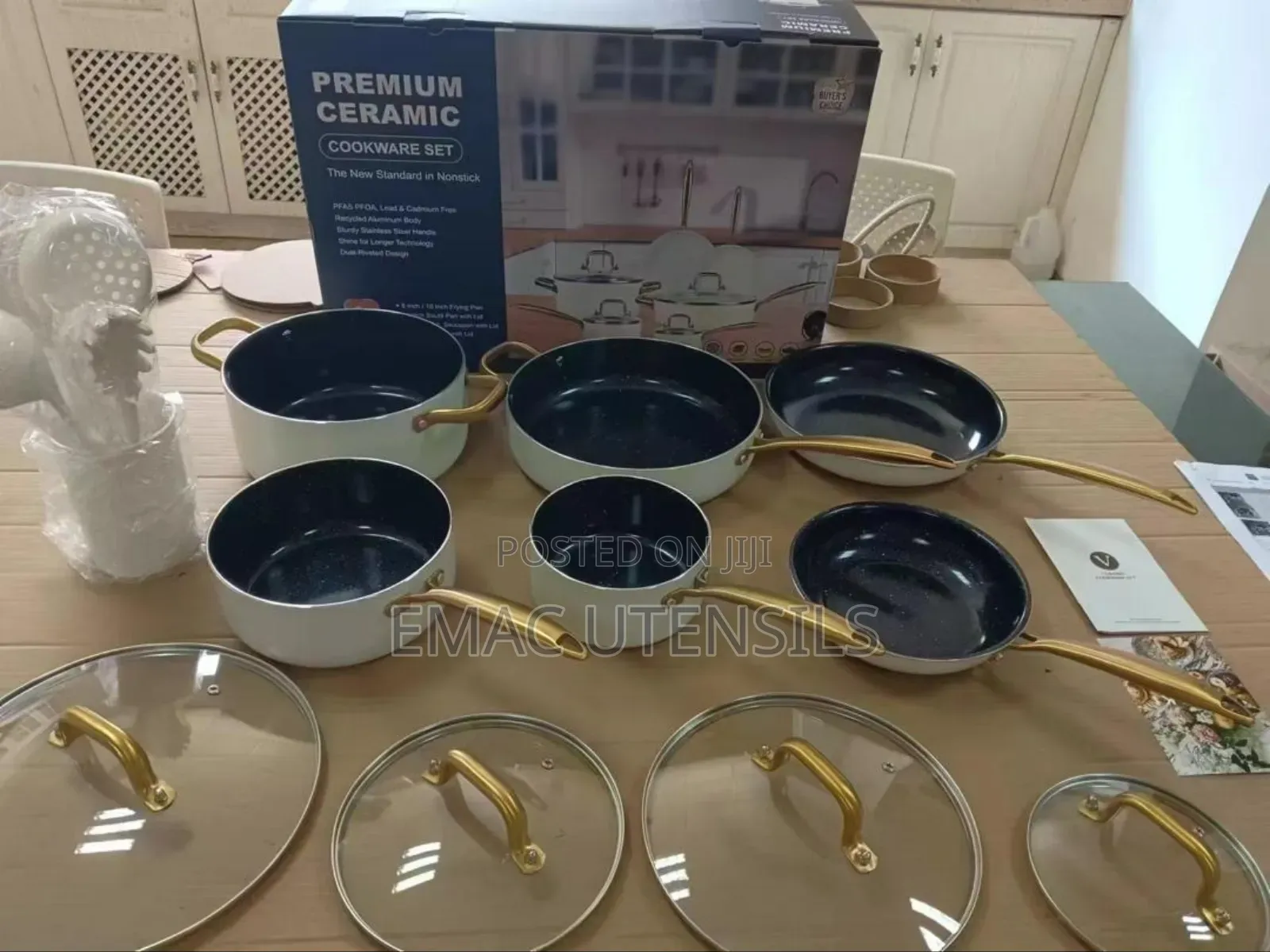 Premium Ceramic Nonstick Cookware