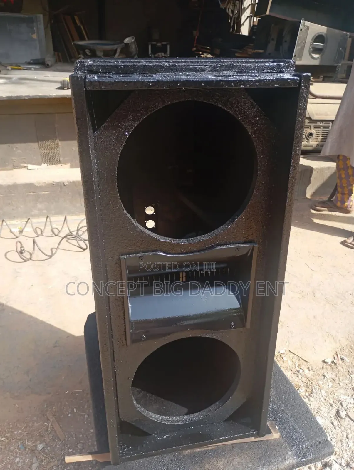 Empty Speaker Boxes