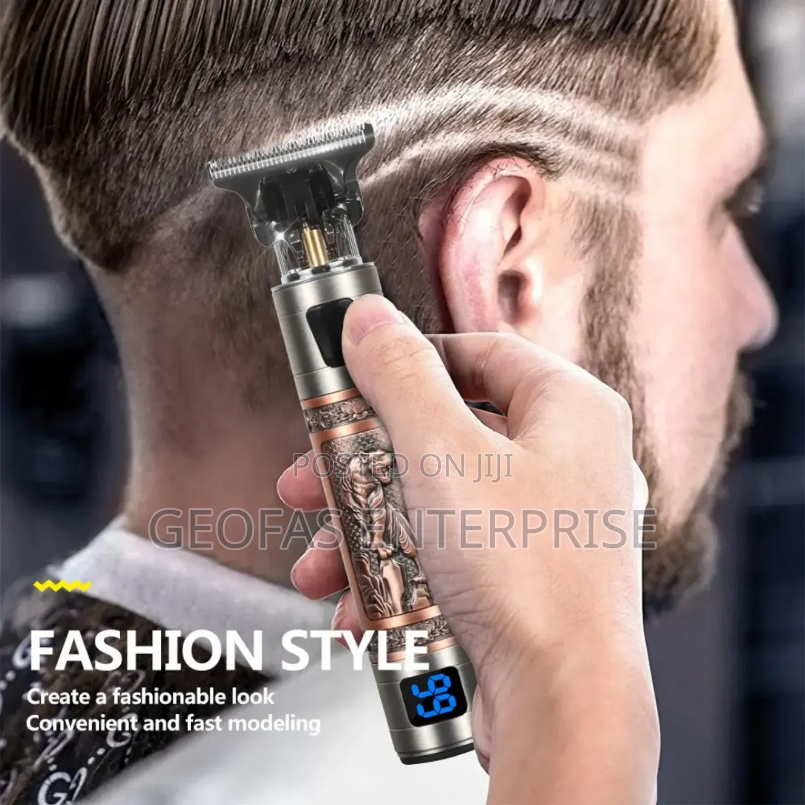 Professional Rechargeable Cordless Hair Cut Shave Trimmer
