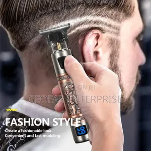 Professional Rechargeable Cordless Hair Cut Shave Trimmer