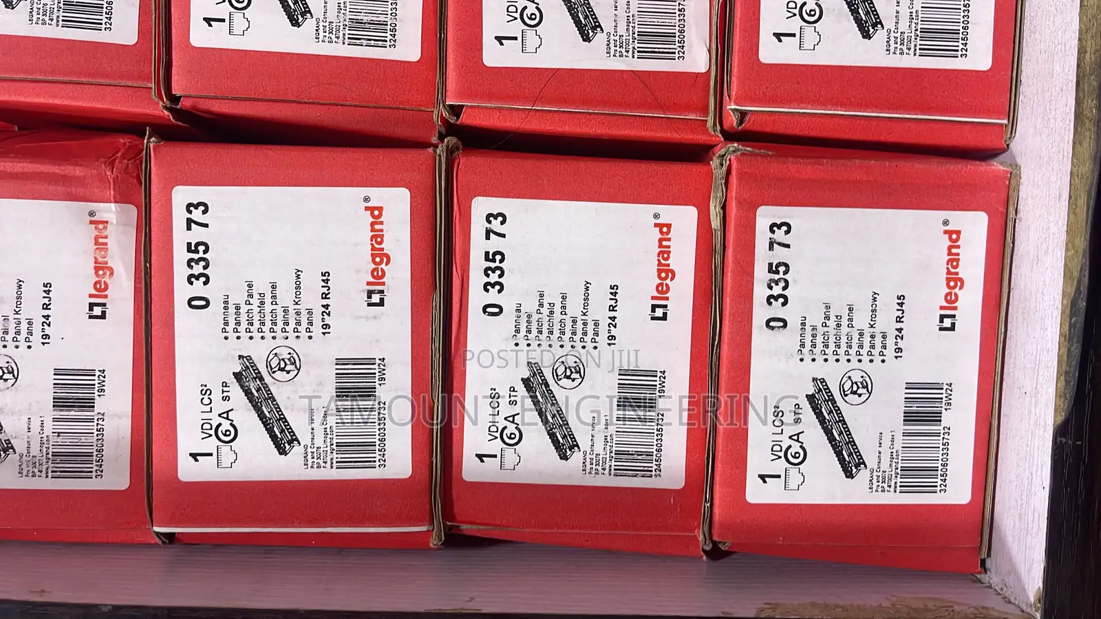 Legrand Patch Panel 24port Cat 6a