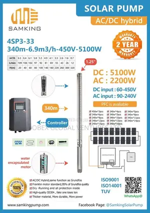 Samking 5000w Solar Pump