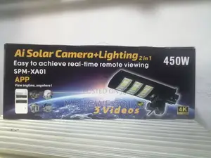 Solar Streetlights With Cameras
