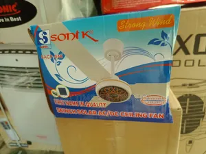 Sonik 56" Solar Ac/Dc Ceiling Fan