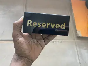 Plastic Double Side Table Reservation Sign For Restaurant