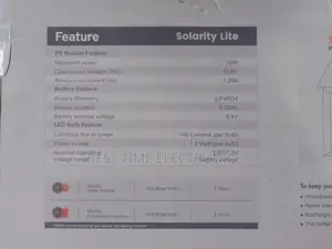 Solarity Lite Lighting System