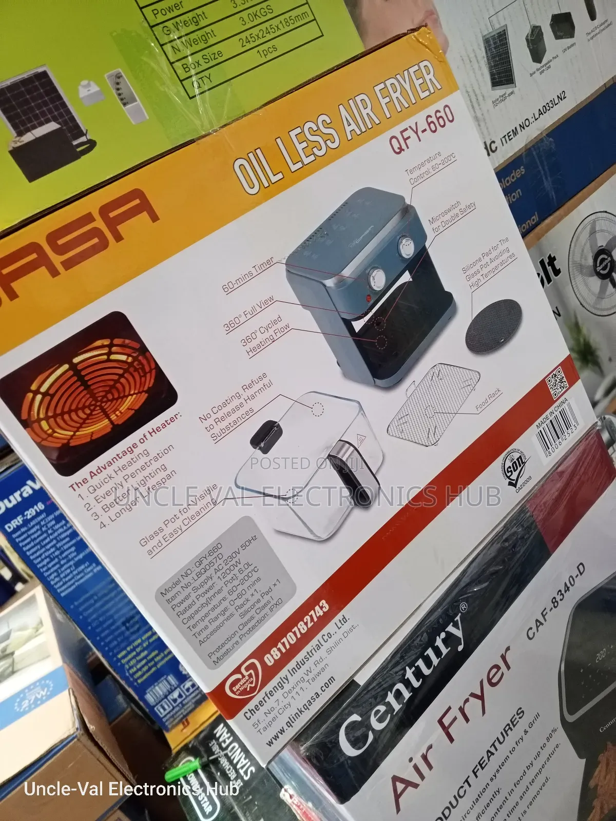 Qasa 6l Airfryer