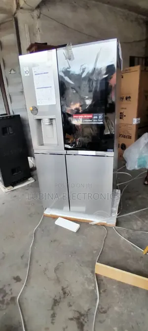 Brand New Lg Side-Side Nok-Nok Fridge√647l√Dispenser√Silver√
