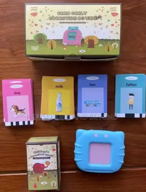 Kid's Studying Talking Flash Cards