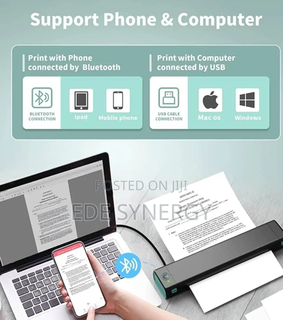 Smart Mini A4 Printer for Professionals Hig Performers