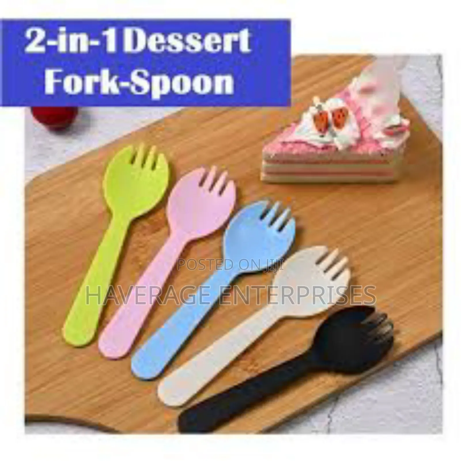 Dessert, Ice Cream, Cake Mini Fork 500pces