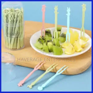 Disposable Fork/Picker- Fruit, Small Chops 1,000pces