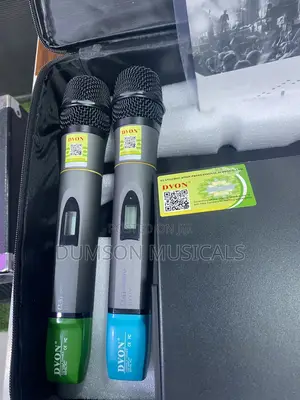 Dvon Two Handle Wireless Microphone System