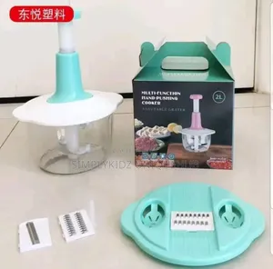 Hand Pat Food Processor With Full Accessories
