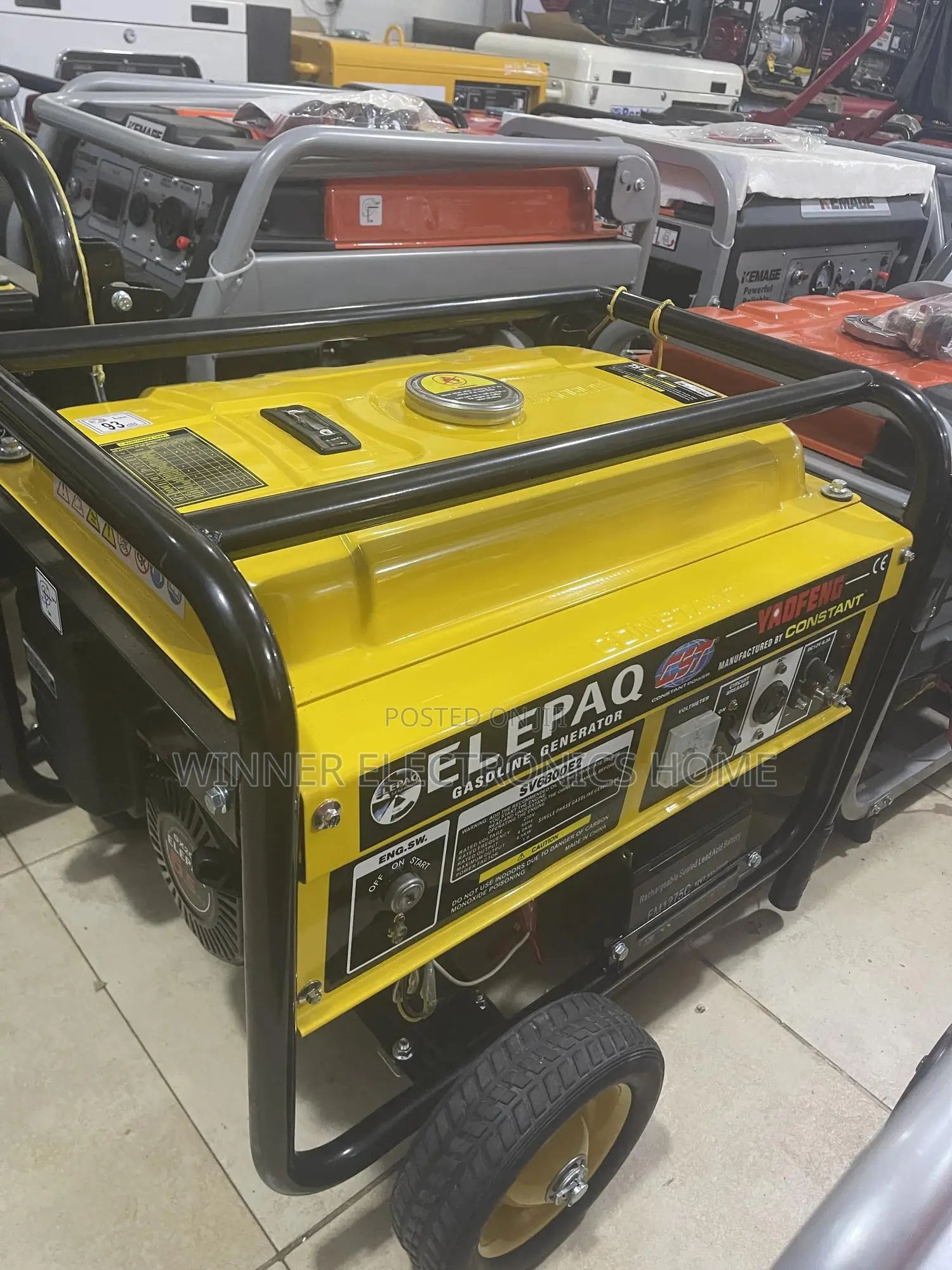 Elepaq 4.5kva Original Copper Generator