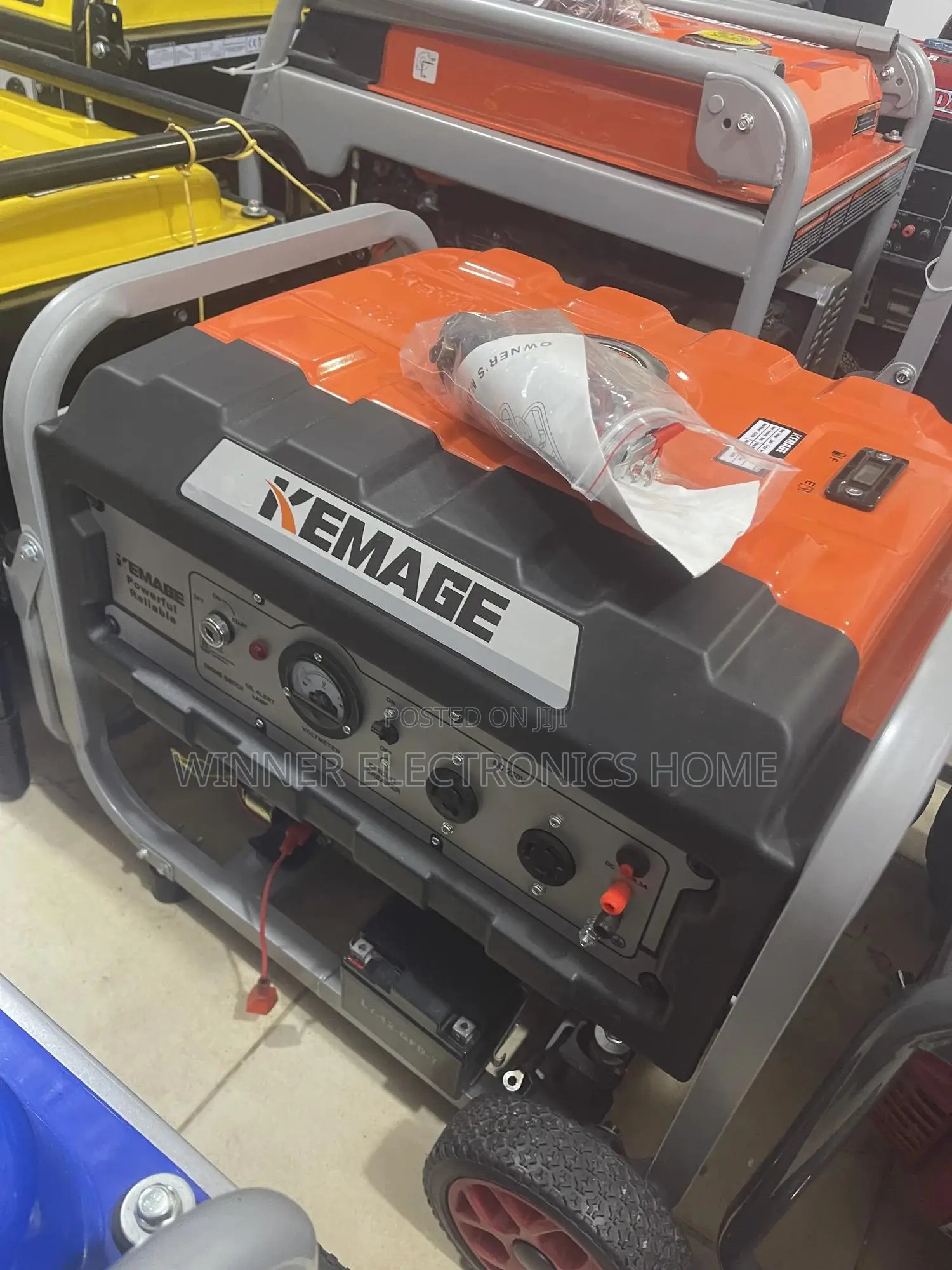 Remote 4.5kva Kemage Generator