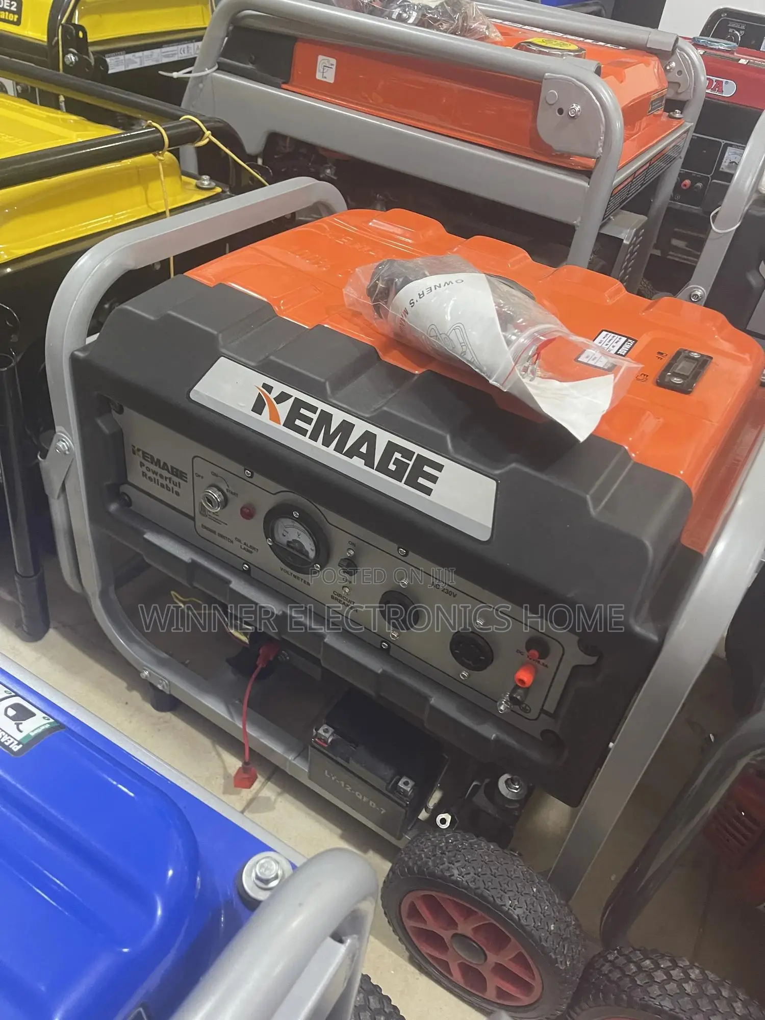 Remote 4.5kva Kemage Generator