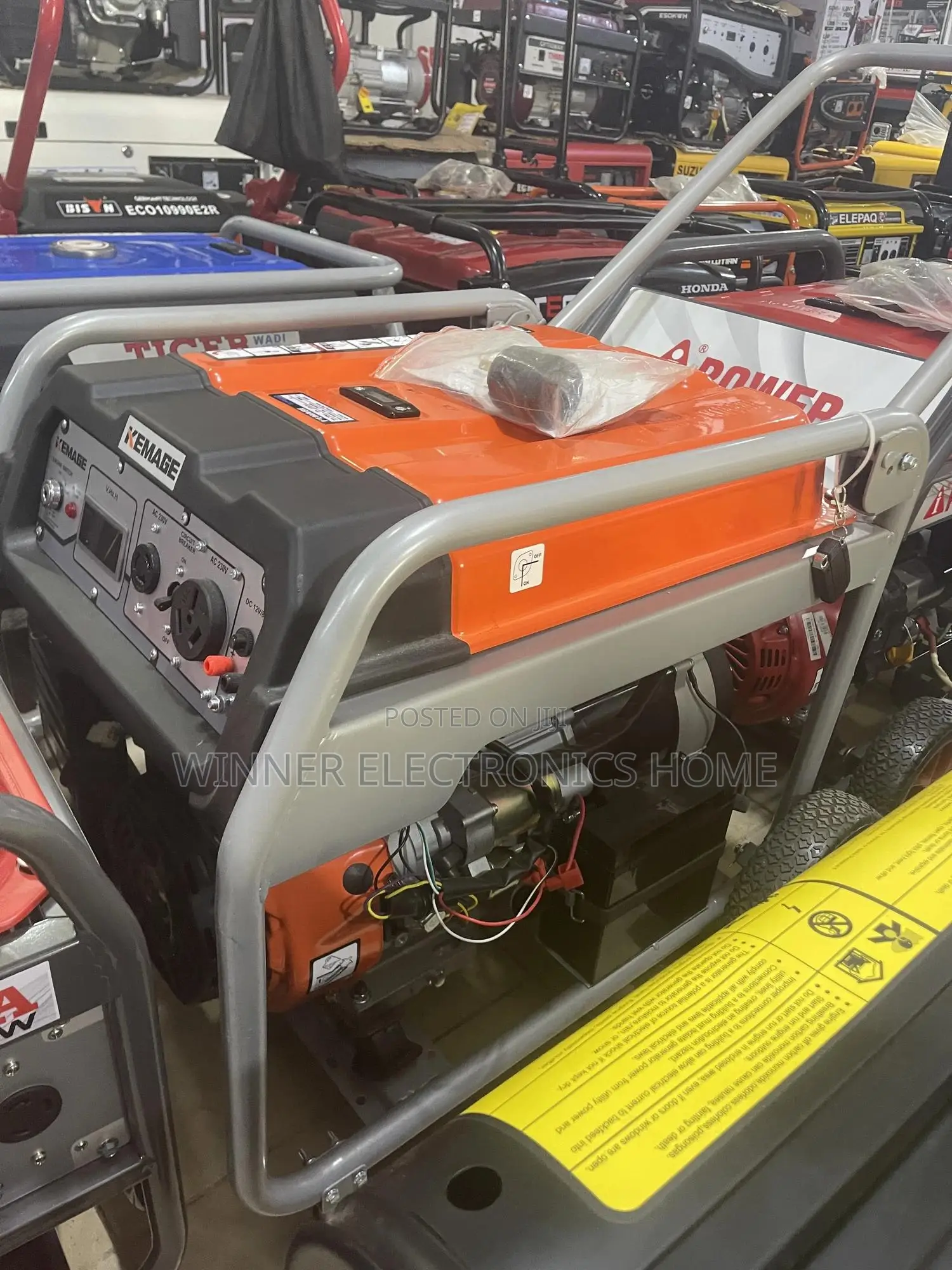 Kemage 13kva Petrol Automatic Generator Comes With Remote Control