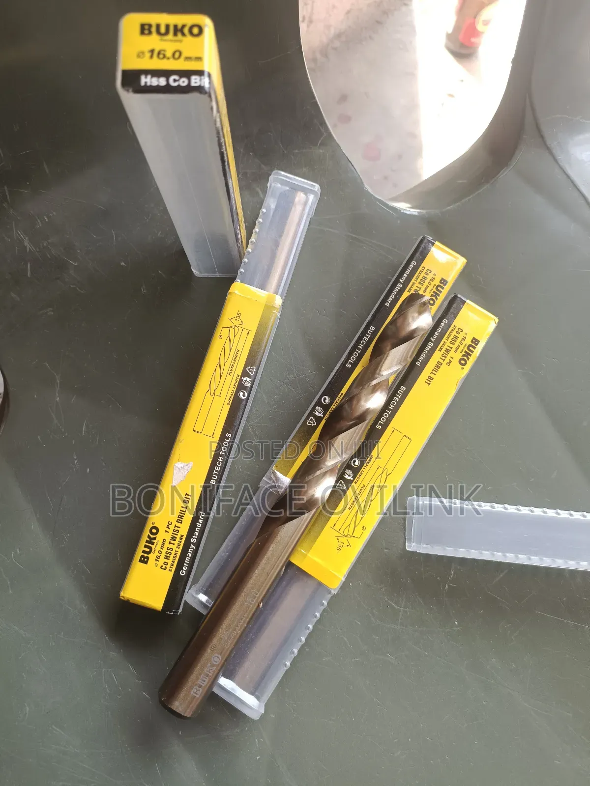 16mm Titanium Drill Bit ( All Sizes Available