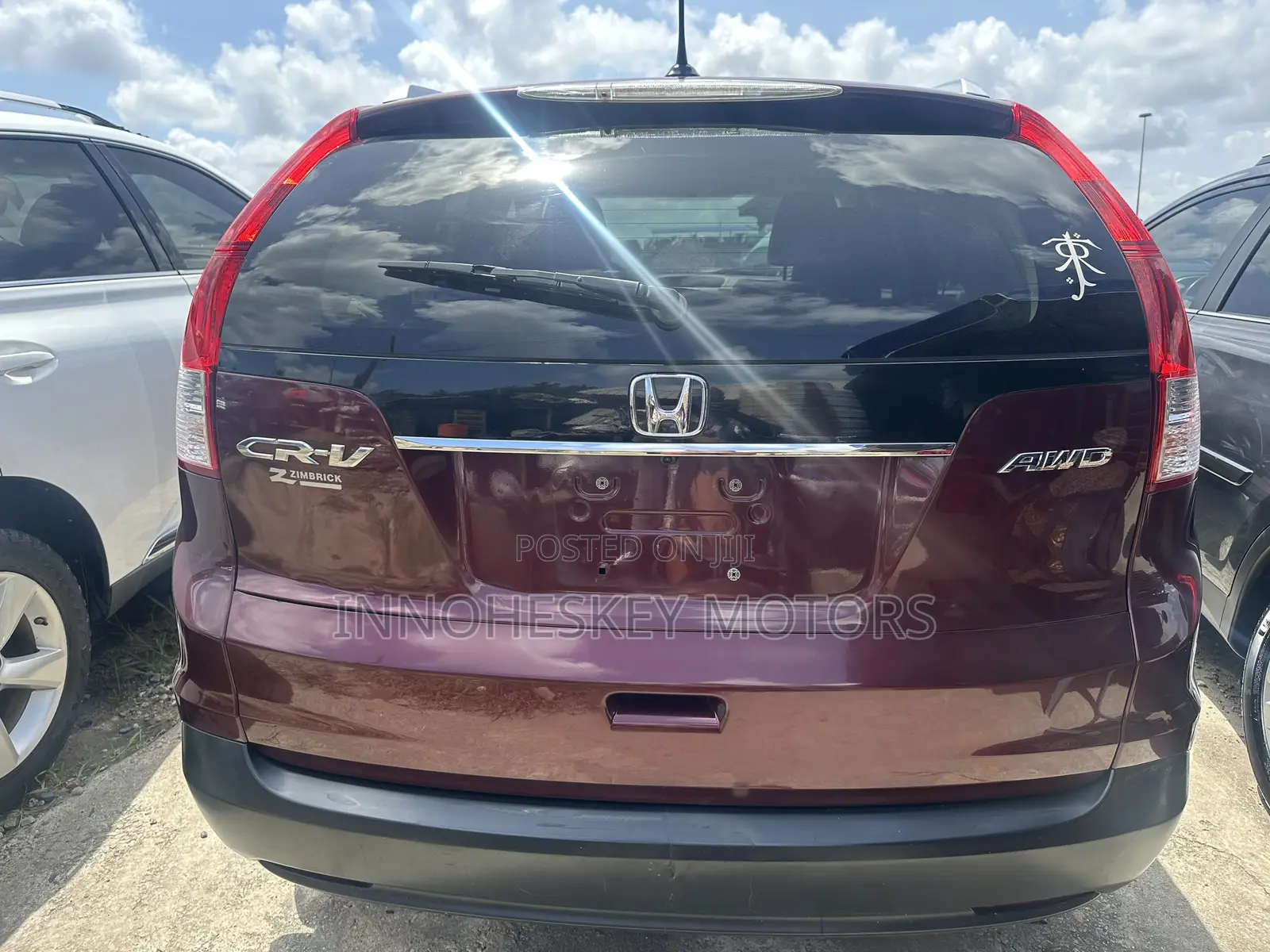 Honda CR-V 2013 Burgundy