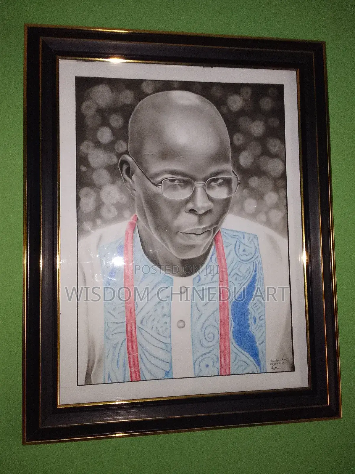 Pencil Drawing Big Size 2ftx4ft