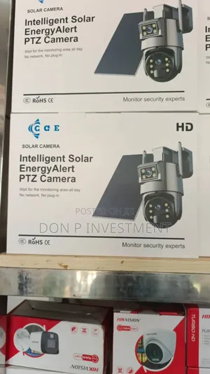Intelligent Solar Energy Alert PTZ Camera