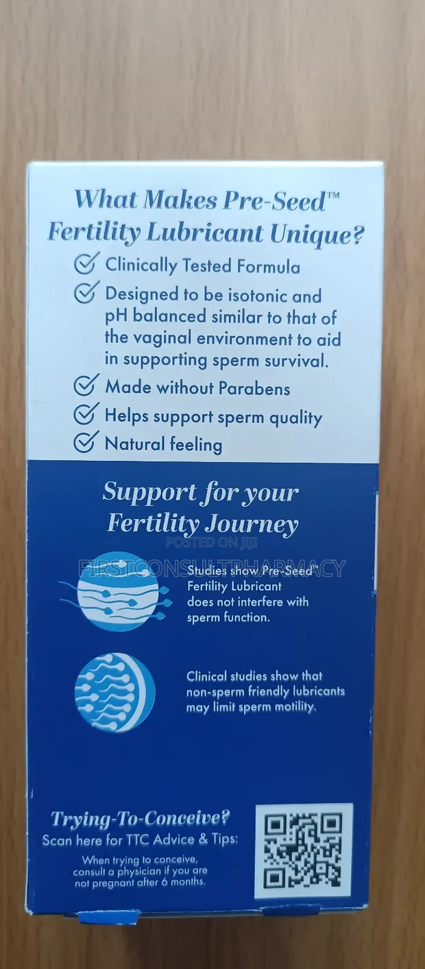 Pre-Seed Fertility Lubricant 40g for sale - FirstConsultPharmacy  Price:   50,000 on Jiji.ng [Surulere]