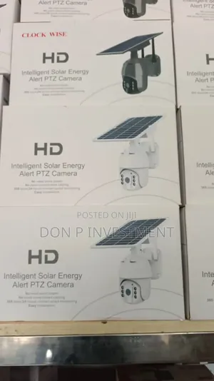 Intelligent Solar Energy Alert PTZ Camera