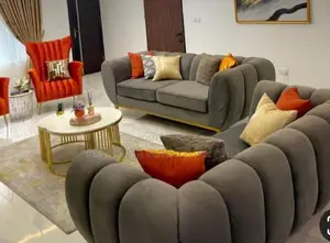 Sofas Settee of 7 With Lovely Design and Center Table