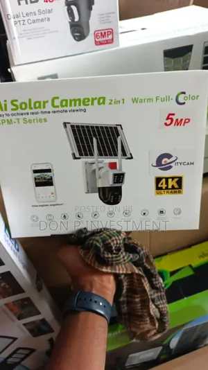 Ai Solar Camera, the 2-in-1 Warm Full-Color Pm-T Series